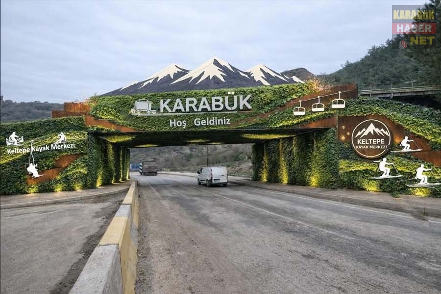 KARABÜK GİRİŞLERİNE ESTETİK DOKUNUŞ: CEPHE PEYZAJI ÇALIŞMALARI BAŞLADI