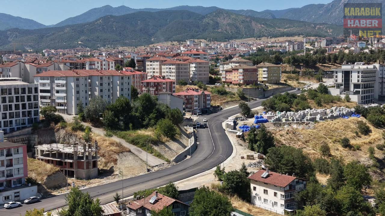 KARABÜK’TE 1010. CADDE TRAFİĞE AÇILDI