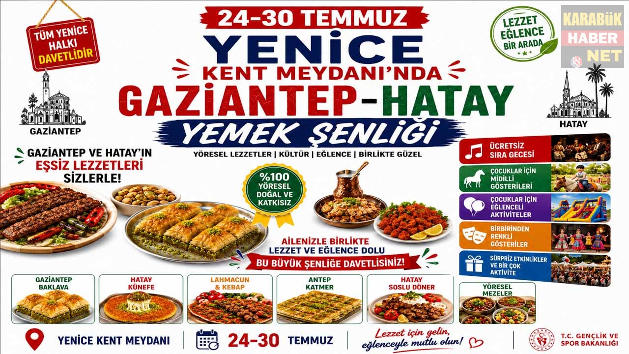 YENİCE KENT MEYDANI’NDA YÖRESEL LEZZET ŞENLİĞİ BAŞLIYOR