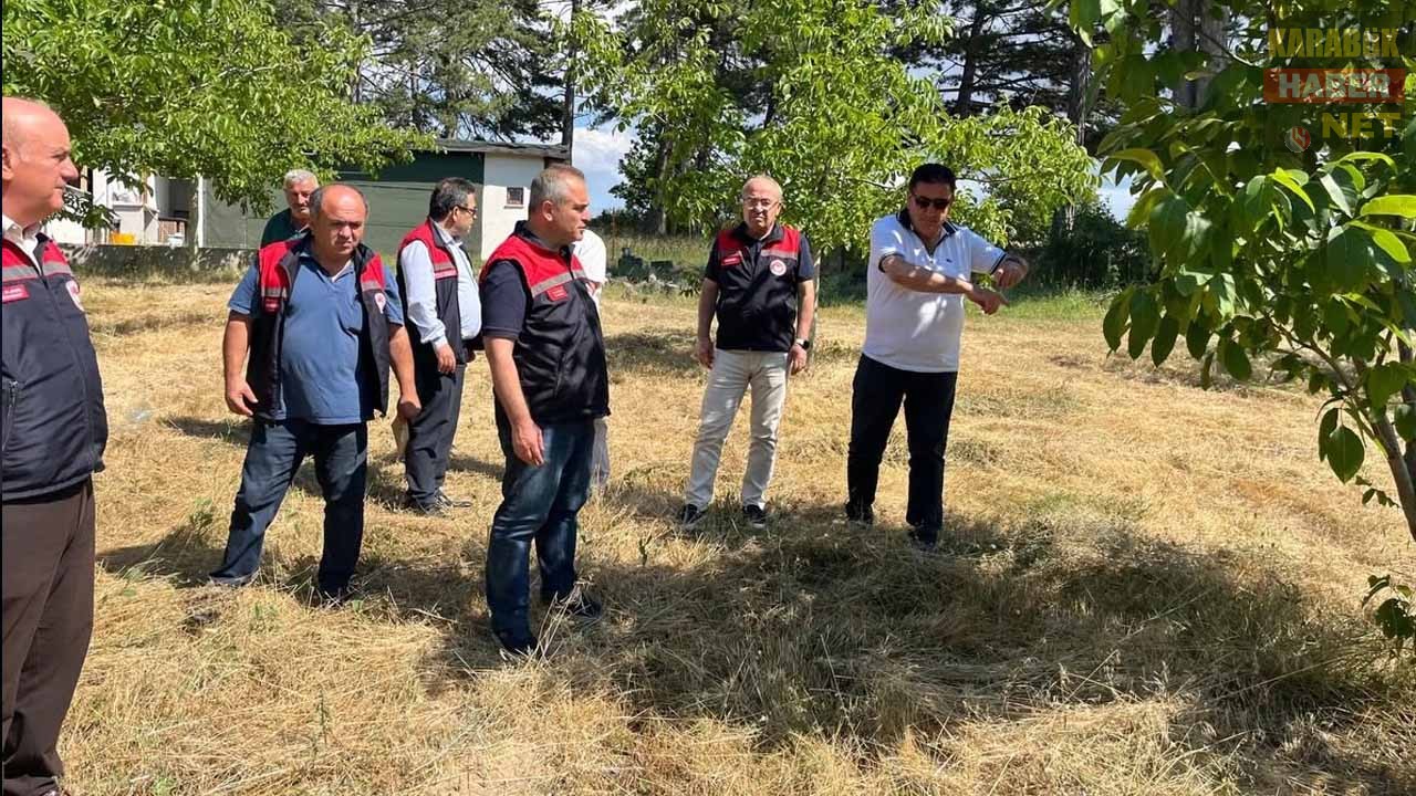KARABÜK TARIM MÜDÜRLÜĞÜNDEN ÜRETİCİLERE DESTEK