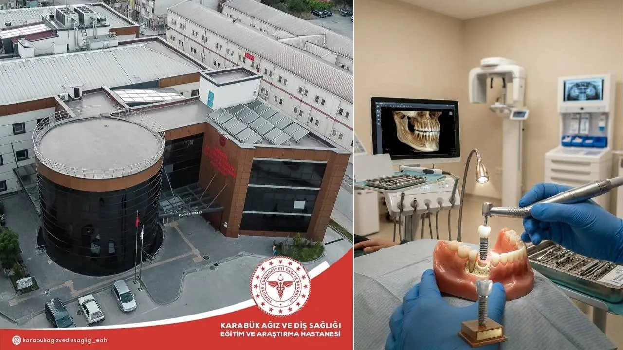 KARABÜK'TE DENTAL İMPLANT TEDAVİSİ HİZMETİ BAŞLADI
