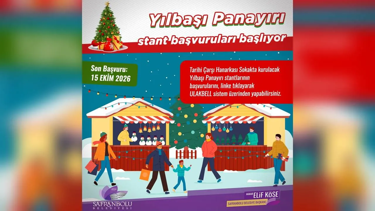 SAFRANBOLU’DA YILBAŞI PANAYIRI HEYECANI BAŞLIYOR! BAŞVURULAR AÇILDI