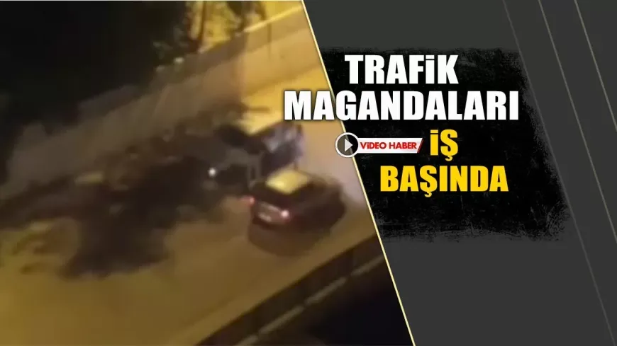 TRAFİK MAGANDALARI İŞ BAŞINDA: KARABÜK'TE YOL VERME KAVGASI